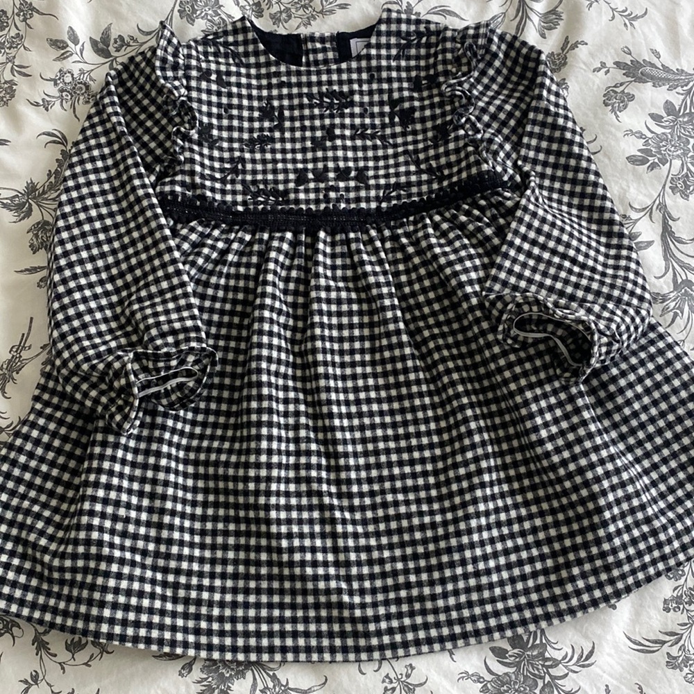 Winter Dress, wood, tartine et chocolat, 3T